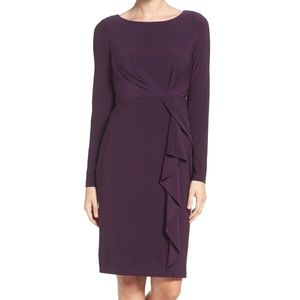 Brand new with tags - Vince Camuto Ruffle Jersey Sheath Dress